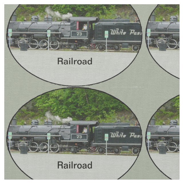 Järnvägtyg Tyg (Närbild)