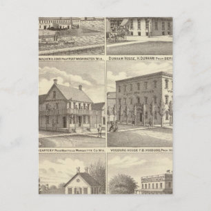 Järnverk, hotell & bostäder i Port Washington Vykort