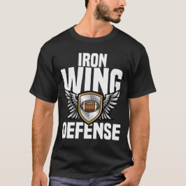 JÄRNVINGEFÖRSVAR - PHILADELPHIA AMERIKANSK FOTBOLL T SHIRT