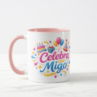 Jarra Personalizada “Celebra Conmigo” | Ideal para Mugg