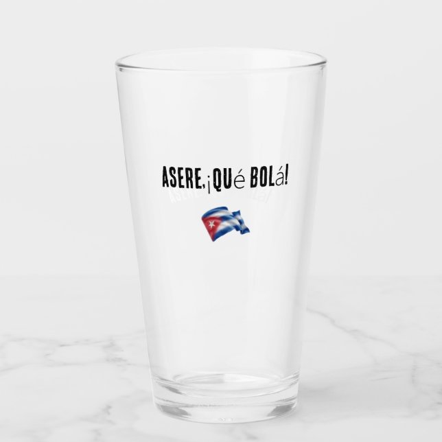 jarra / vaso con frase cubana glaskopp (Framsida)