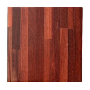 Jarrah mörkt rödaktigt Wood golv Kakelplatta