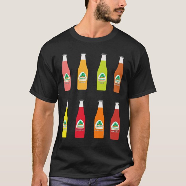 Jarritos, all naturlig frukt, smaksatt sodas1 t shirt (Framsida)