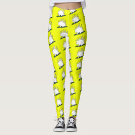 Jarrod-Godkänd damasker Leggings