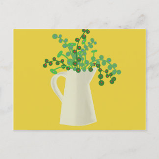 Jarron y plantas vykort