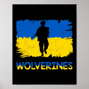 Järvar stödjer Ukraina Stöd Ukraina Stå Poster