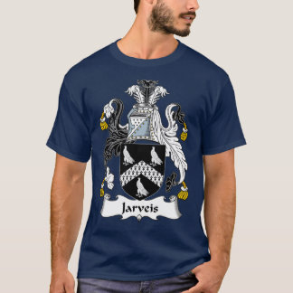 Jarveis Jackar om Arm Family Crest T Shirt