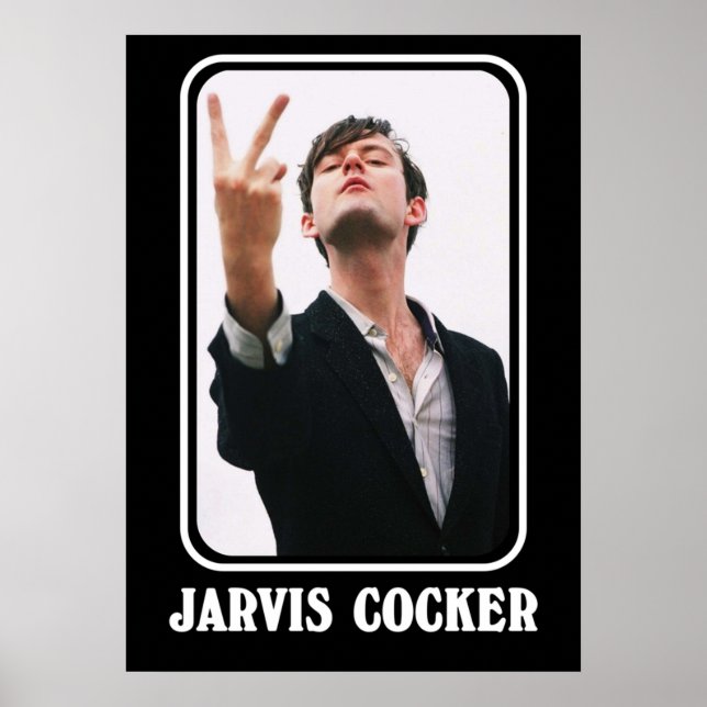 Jarvis Cocker Poster (Framsidan)