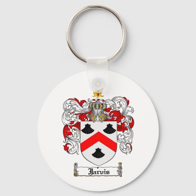 JARVIS FAMILY CREST - JARVIS JACKANDE AV ARM NYCKELRING (Framsida)