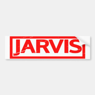 Jarvis frimärke bildekal