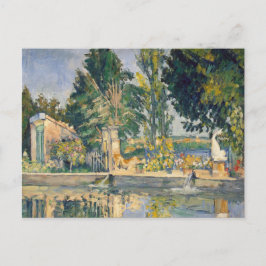 Jas de Bouffan The Pond - Paul Cezanne - c1876 Vykort