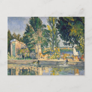 Jas de Bouffan The Pond - Paul Cezanne - c1876 Vykort