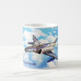 JASDF F-4EJ Phantom Forever Kaffemugg