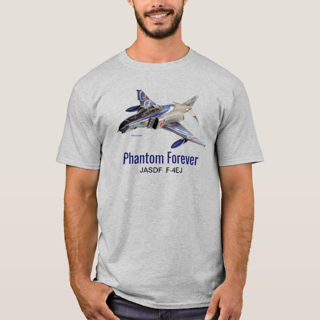 JASDF F-4EJ Phantom Forever T Shirt (Framsida)