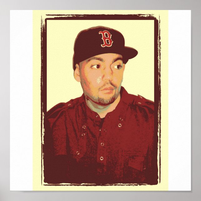 Jasen Sousa No look Pose Poster (Framsidan)