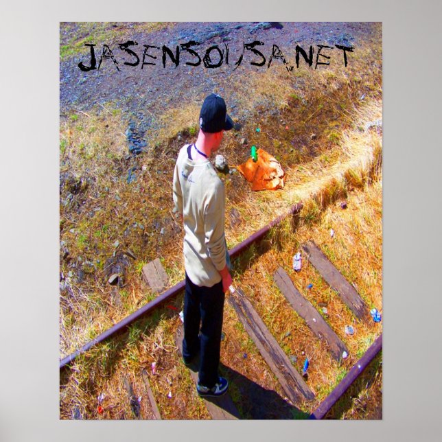 Jasen Sousa Tracks Down Poster (Framsidan)