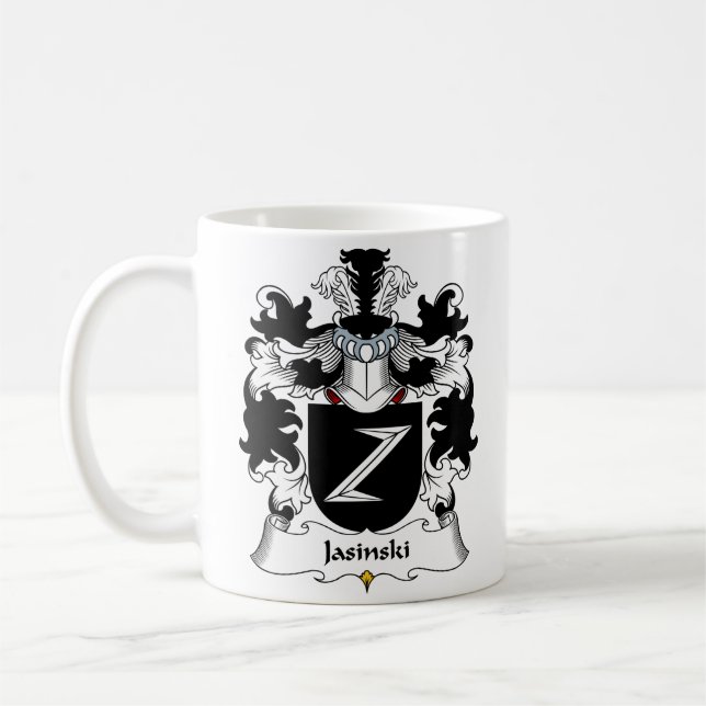 Jasinski familjvapensköld kaffemugg (Vänster)