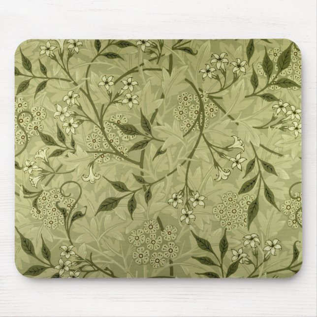 "Jasmin" tapetdesign, 1872 Musmatta (Framsidan)