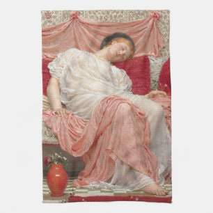 Jasmine av Albert Joseph Moore, Victorian Fine Art Kökshandduk