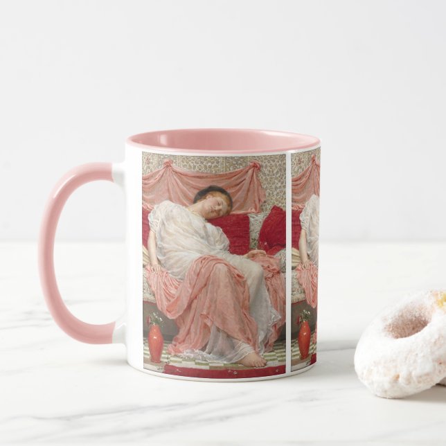 Jasmine av Albert Joseph Moore, Victorian Fine Art Mugg (Med munk)