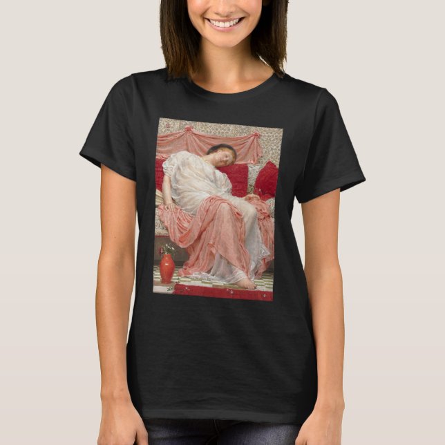 Jasmine av Albert Joseph Moore, Victorian Fine Art Tee (Framsida)