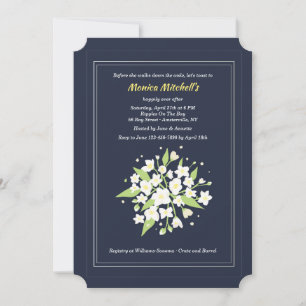 Jasmine Bouquet-inbjudan Inbjudningar