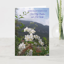 Jasmine Bror Och Hustru Personlig årsdag Kort