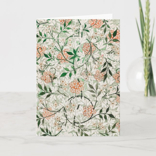 Jasmine by William Morris Kort (Framsida)
