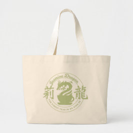Jasmine Dragon Tea Shop Tote Jumbo Tygkasse