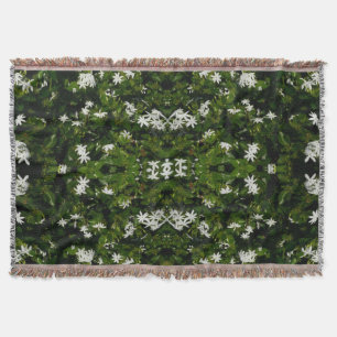 Jasmine Flowers Tropical Blommigt Botanical Filt