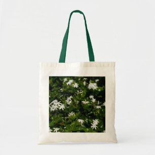 Jasmine Flowers Tropical Blommigt Botanical Tygkasse