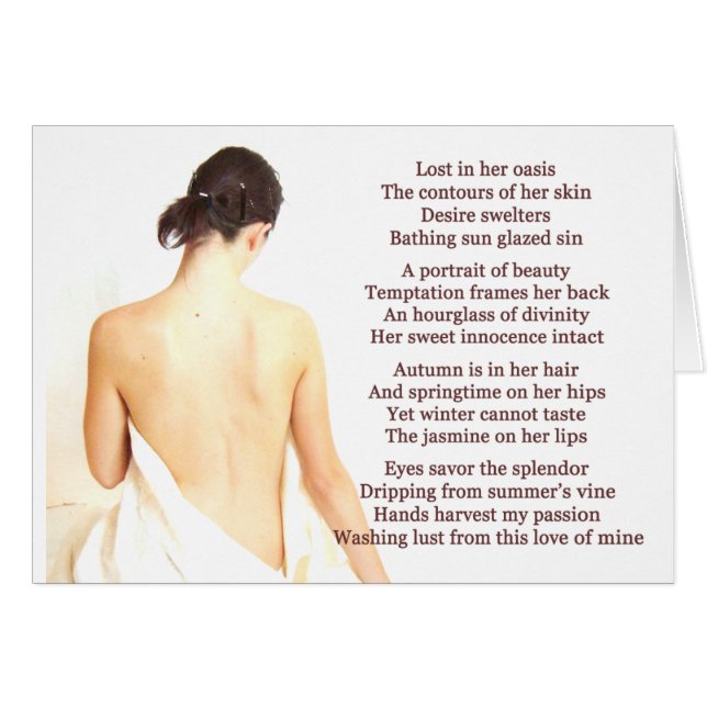 Jasmine Hälsningskort (Framsidan Horizontal)