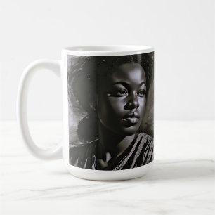 "Jasmine" Kvinnor i träkol Kaffemugg