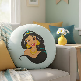 Jasmine Round Pillow Rund Kudde