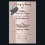Jasmine Städning Service House Keeping Ro Silver Flygblad<br><div class="desc">Som städning tjänsteleverantör är det viktigt att du uppmuntrar ditt företag att nå ut till en större publik och locka fler kunder. Ett av de mest effektiva sätten att göra detta är att utforma en broschyr eller flygblad som visar dina tjänster och priser på ett visuellt tilltalande sätt. En designad...</div>