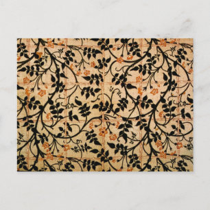 Jasmine-tåggardinsdesign, 1868-70 (tryckt kostym) vykort