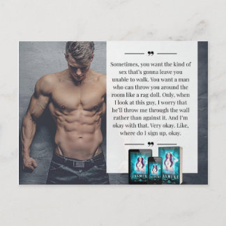 Jasmine Teaser Postcard 5 Vykort