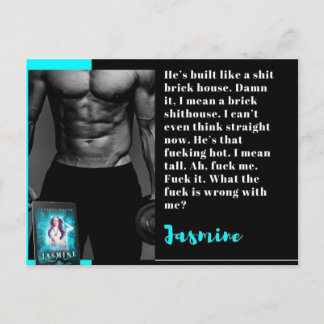 Jasmine Teaser Postcard 6 Vykort