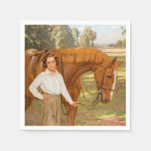 Jasmine the Horse (av Algernon Talmage) Pappersservett