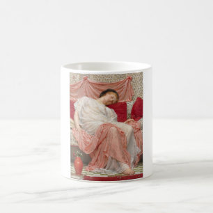 Jasmine (vacker ung sömnkvinna) kaffemugg