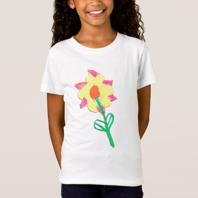 Jasmin's Flower Shirt T-shirt (Framsida)