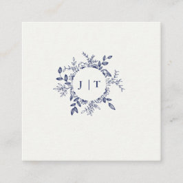 Jasminum Sambac Elegant Blommig Tilläggskort