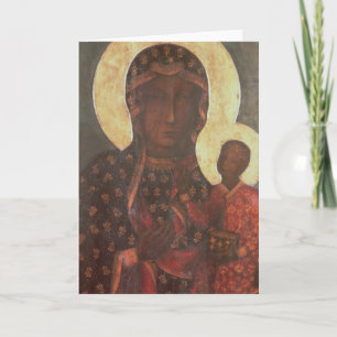 Jasna Goras svarta madonna Kort
