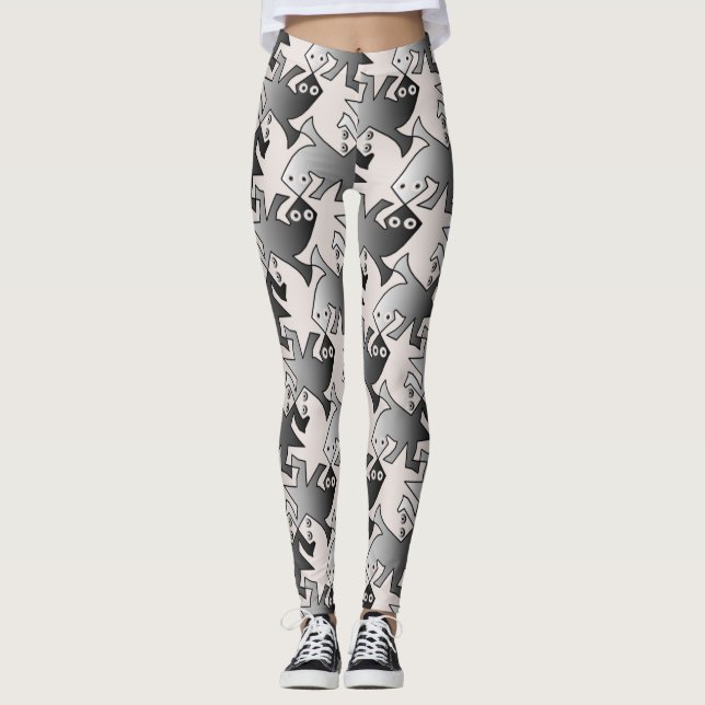 jäsningsbaljväxter leggings (Framsida)