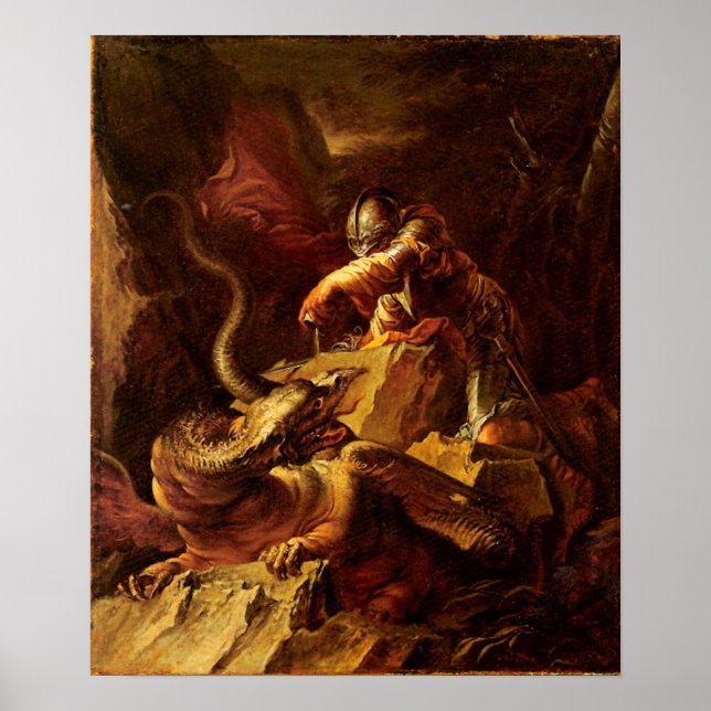 Jason Charming the Dragon Poster (Framsidan)