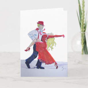 Jason Donovan Kristina Rihanoff Foxtrot tecknaden Kort
