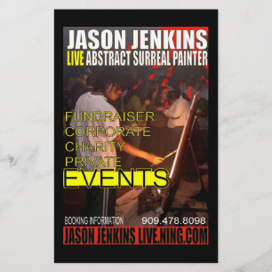 JASON JENKINS LIVE- EVENEMANG FLYGBLAD