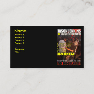 JASON JENKINS LIVE EVENTS VISITKORT