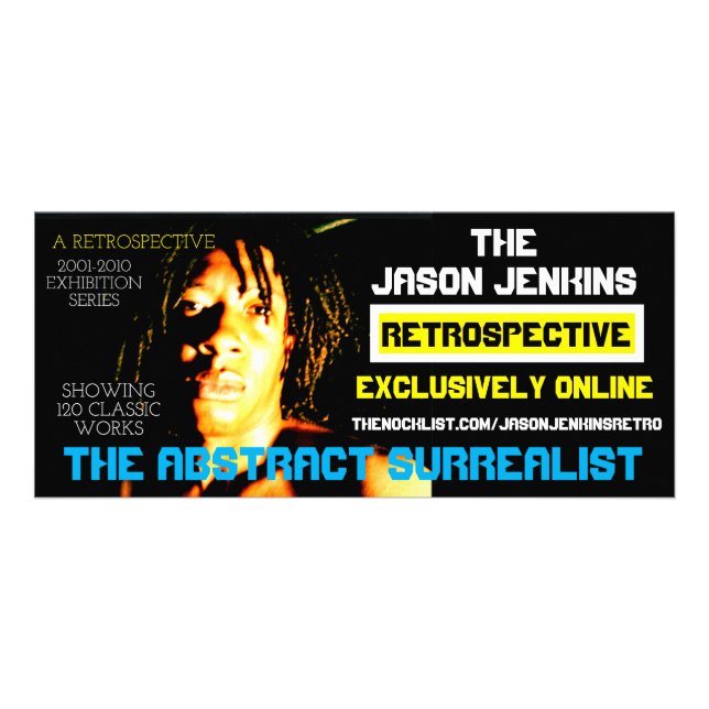 JASON JENKINS-RETROSPEKTIV REKLAMKORT (Baksidan)