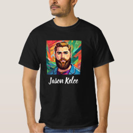 Jason Kelce: inspiration på och utanför Fält T Shirt
